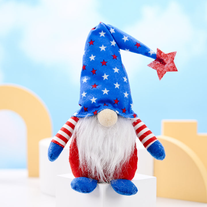 Festive Plush Gnome Figurine Bowlift