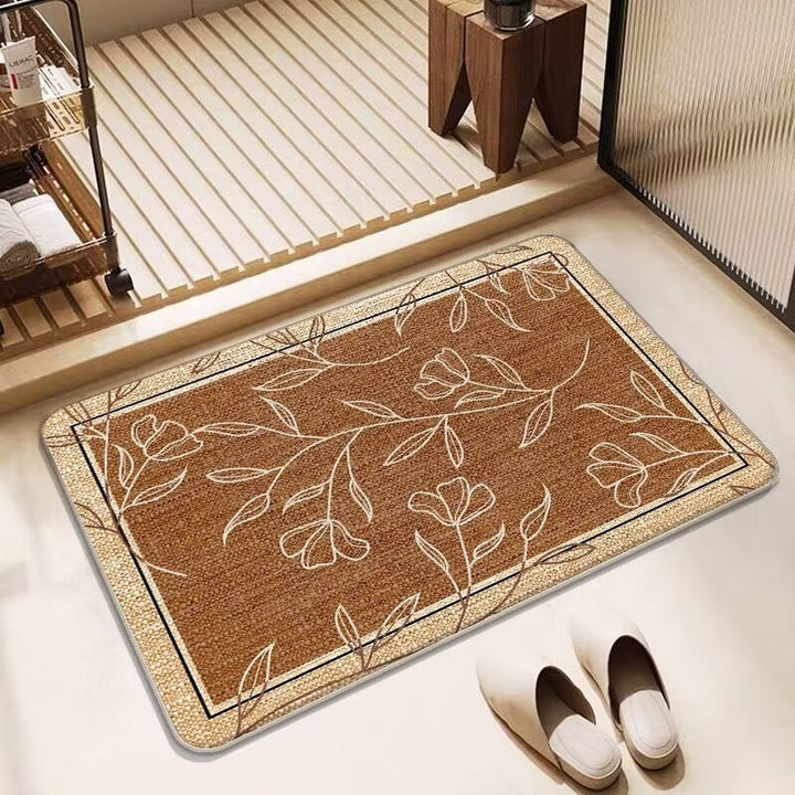 Butterfly-Inspired Decorative Bath Mat Bowlift