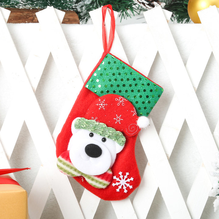 Christmas stocking with reindeer motif Bowlift
