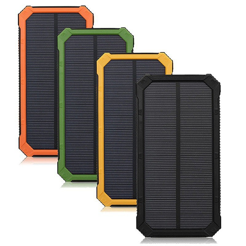 Robust and Portable Solar Power Bank with Integrated LED Lamp Bowlift