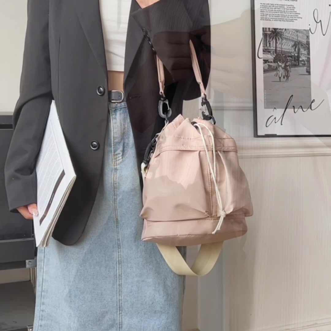Stylish Bucket Handbag Bowlift