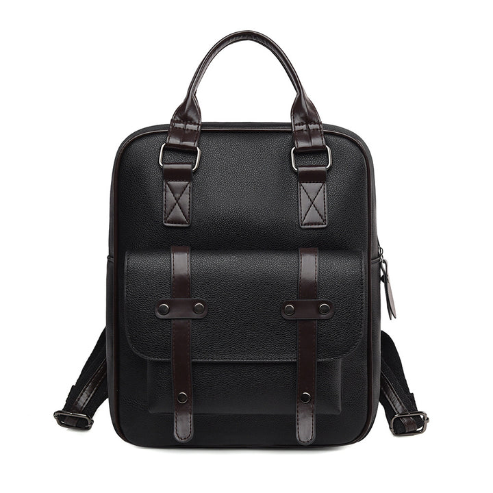 Structured Leather Backpack Bowlift