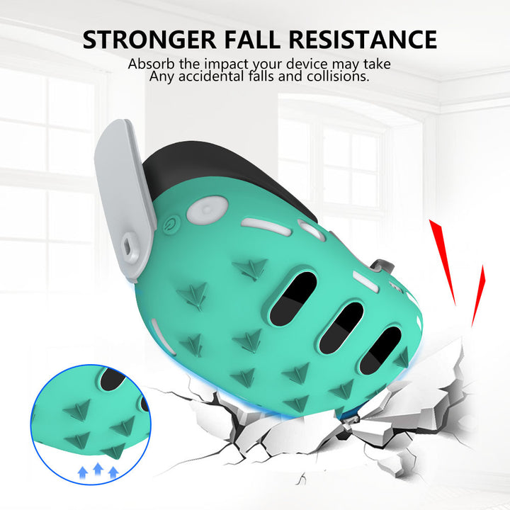 Safety helmet cover with sturdy structure and ventilation openings Bowlift