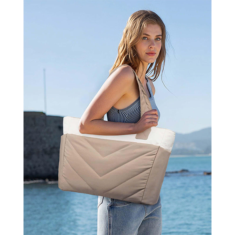 Multifunctional everyday bag with detachable cosmetic bag Bowlift