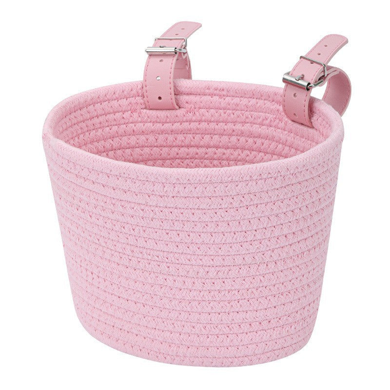 Decorative Woven Storage Tote Bowlift