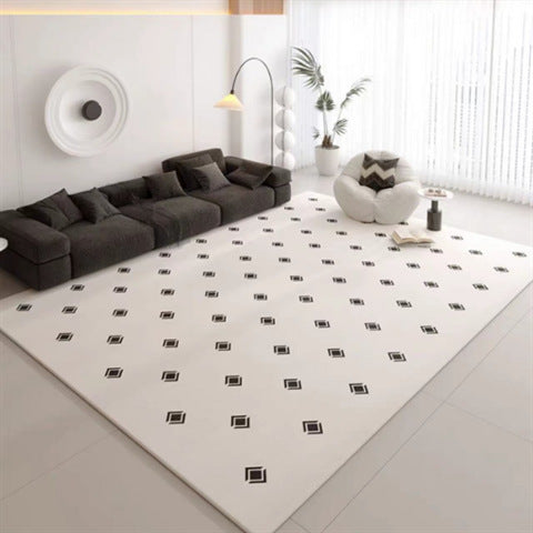 Geometric Patterned Area Rug Bowlift