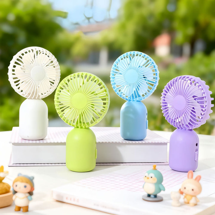 Portable USB Hand Fan with Ergonomic Design Bowlift