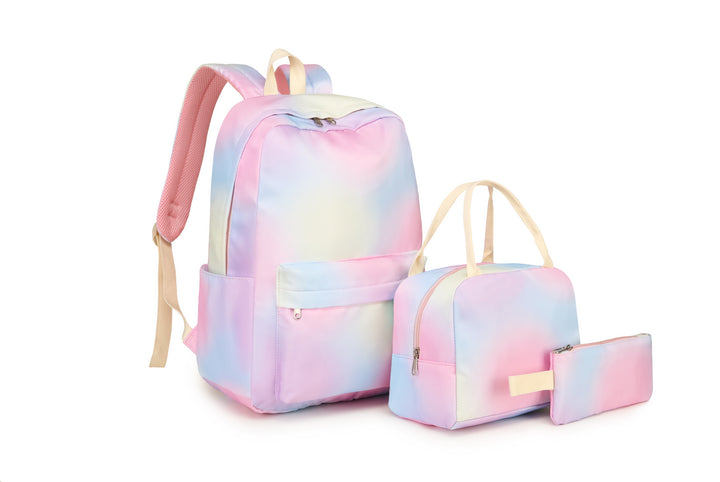 Stylish Leopard Print Backpack and Accessory Set Bowlift