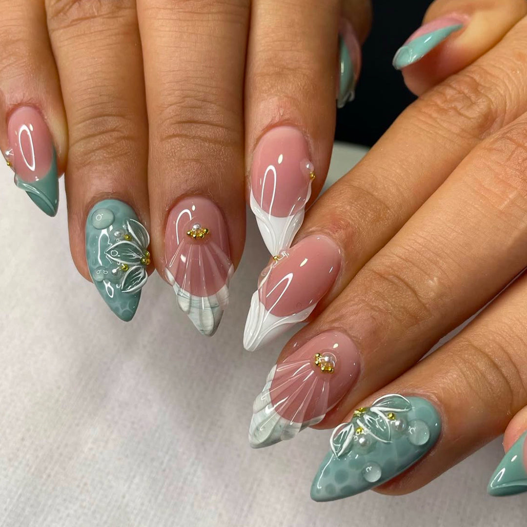 Decorative Nail Art Extensions Bowlift