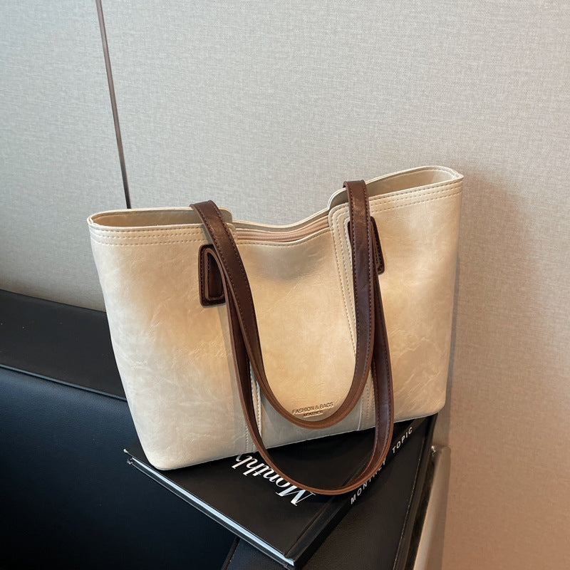 Classic Leather Tote Bag Bowlift