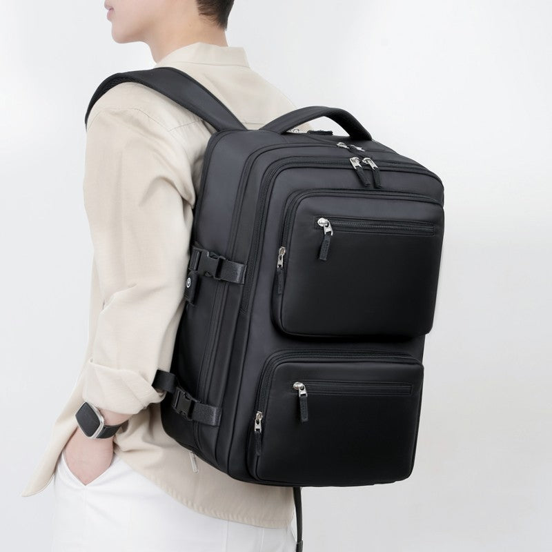 Versatile Dual-Layer Laptop Backpack Bowlift