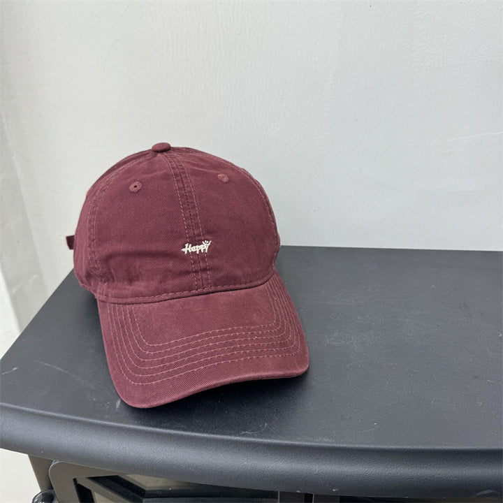 Men's Frayed Cotton Adjustable Baseball Cap Bowlift