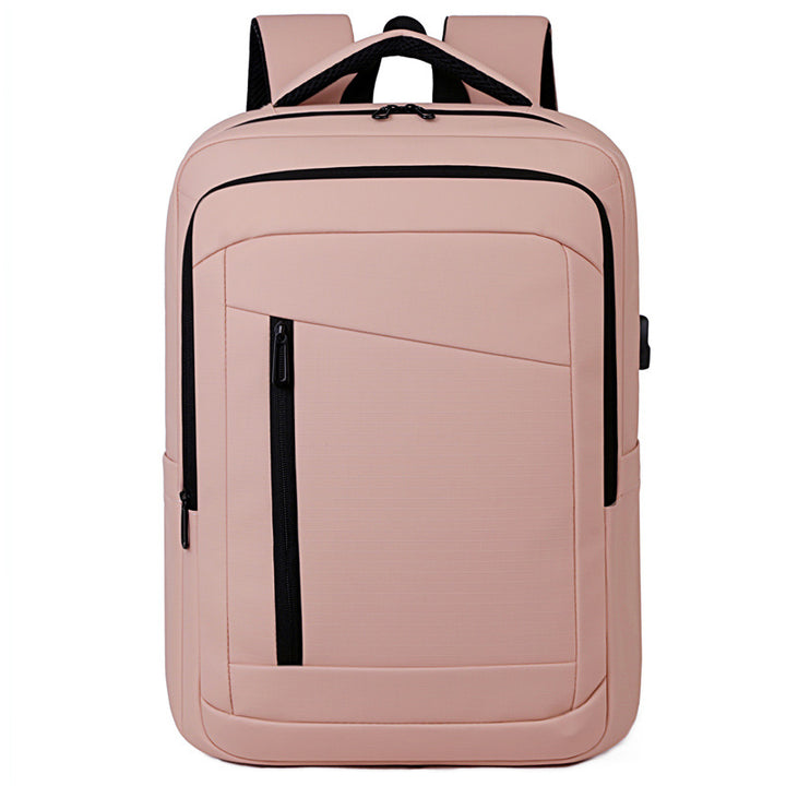 Backpack with Expandable Compartment System and Breathable Back Bowlift