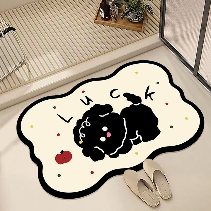 Cute Cartoon Animal Bath Mat Bowlift