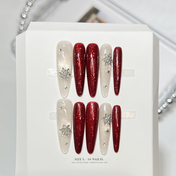 Luxurious Stiletto Nail Art Set Bowlift