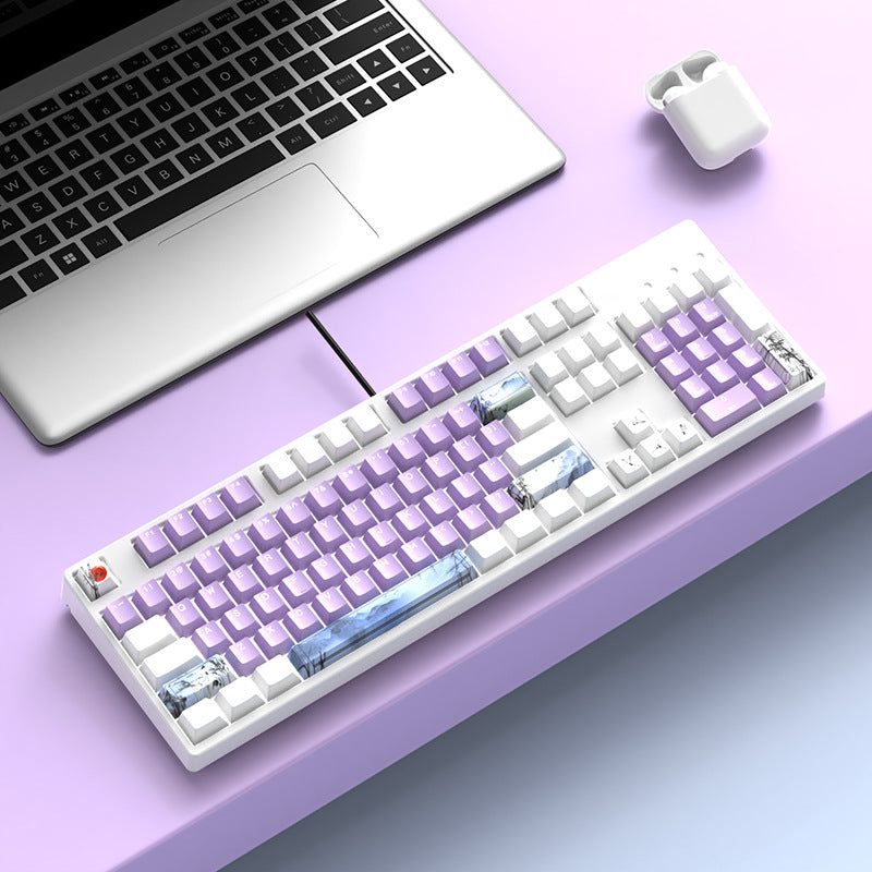 Wired Ergonomic Mechanical Keyboard Bowlift