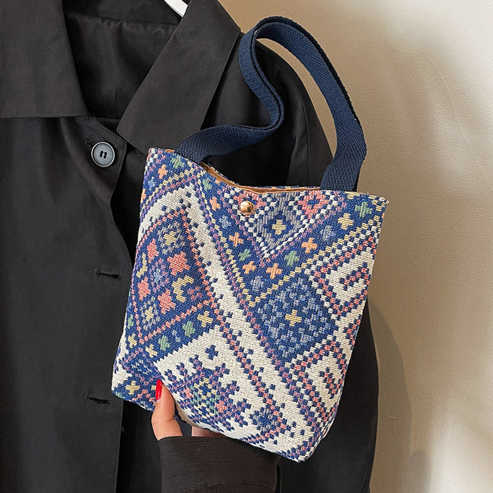 Modern Woven Handbag