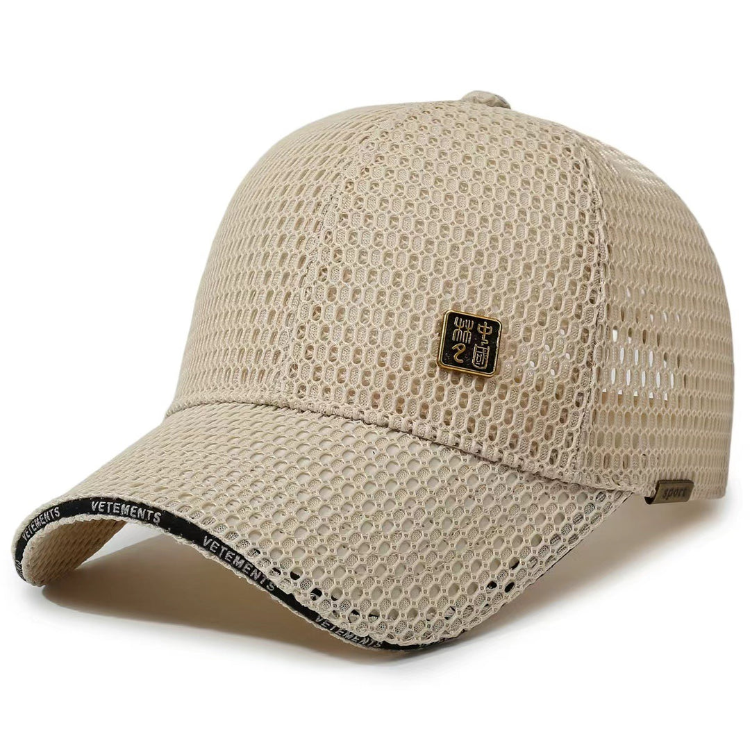 Women Breathable Sports Cap with Mesh Design Bowlift