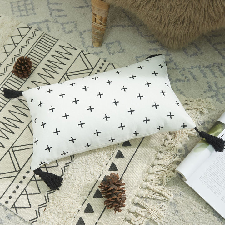Bohemian Geometric Decorative Pillow