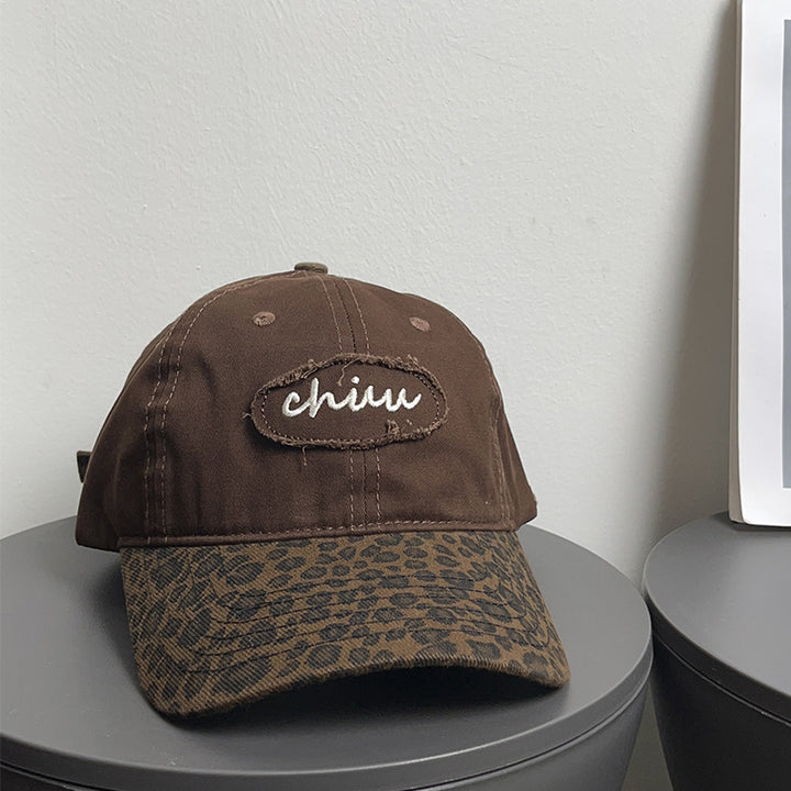 Women's Casual Animal Print Baseball Cap Bowlift