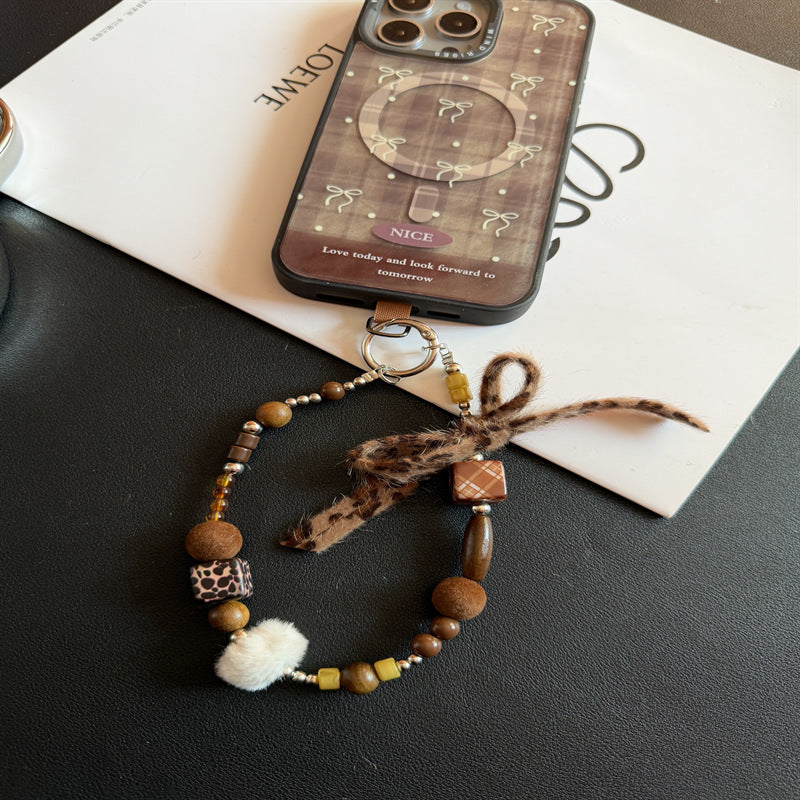 Decorative Bead Charm Keyring Bowlift