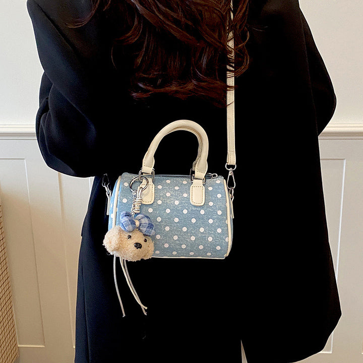 Playful Polka Dot Mini Handbag Bowlift
