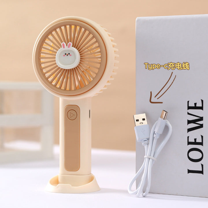 Cute Handheld Mini Fan Bowlift