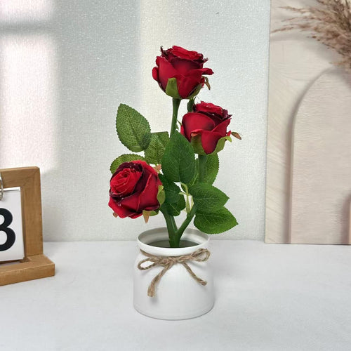 Lifelike Decorative Floral Arrangement