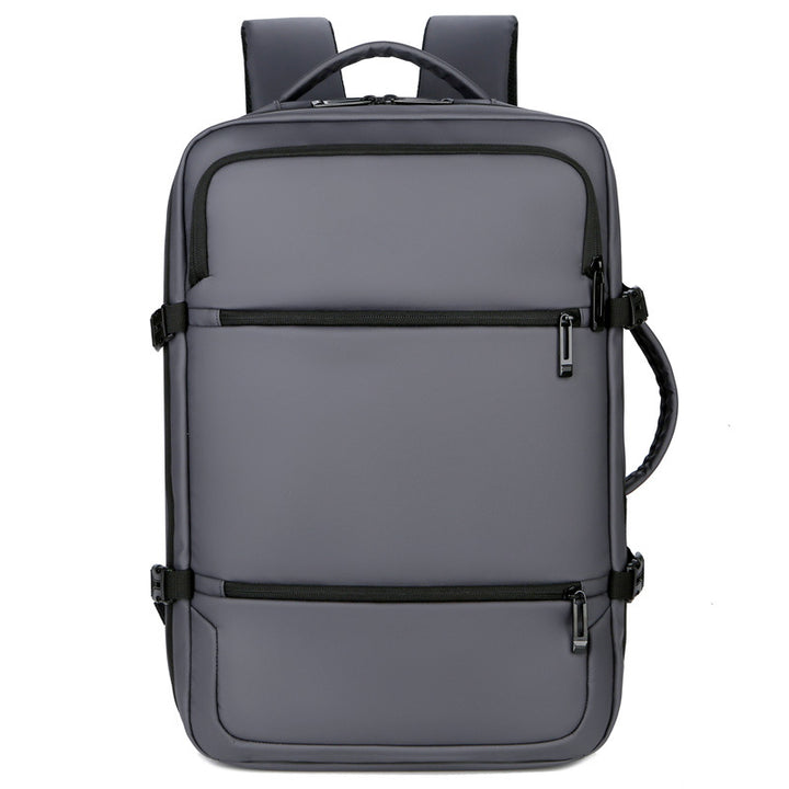 Versatile Tech-Integrated Travel Backpack Bowlift