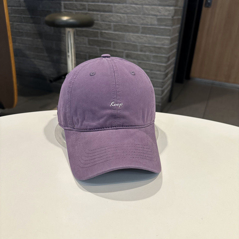 Men's Casual Adjustable Cotton Baseball Cap Bowlift