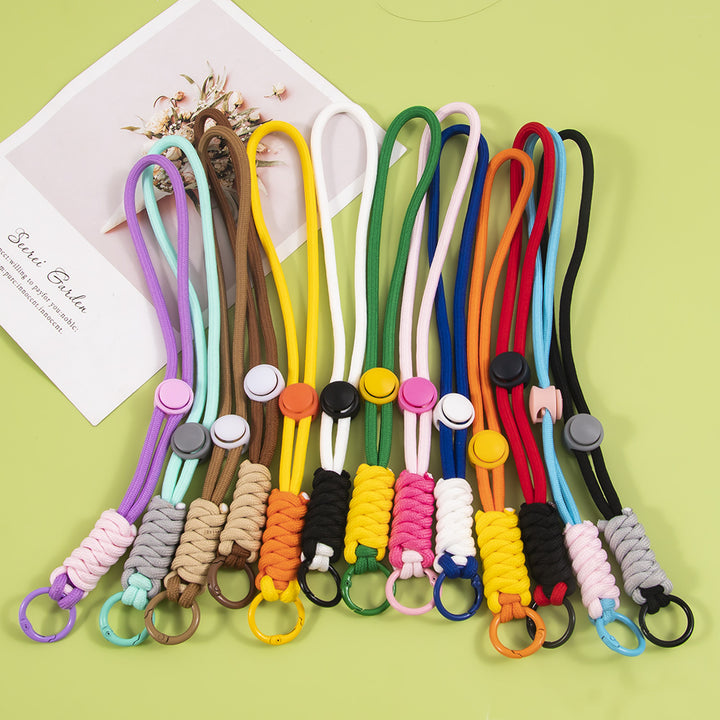 Multifunctional Silicone Adjustable Lanyard Bowlift