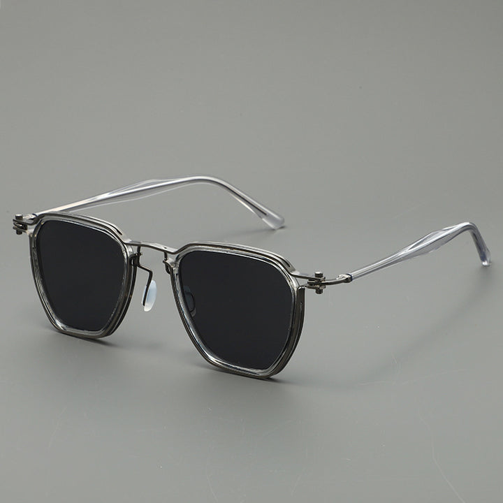 Men's Polarized Geometric Sunglasses Bowlift