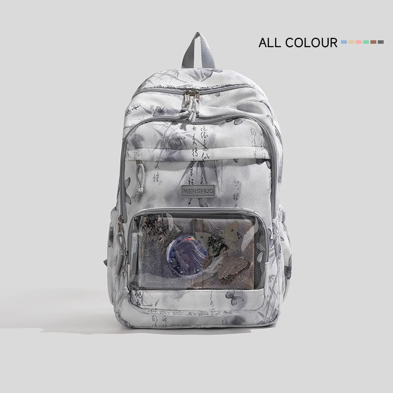 Stylish Butterfly Print Backpack Bowlift