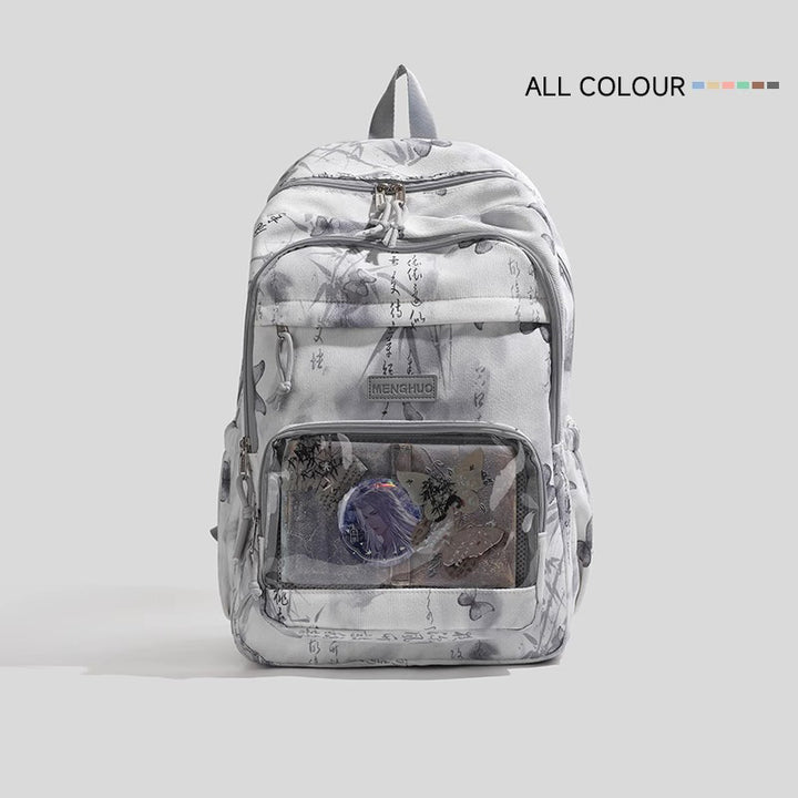 Stylish Butterfly Print Backpack Bowlift