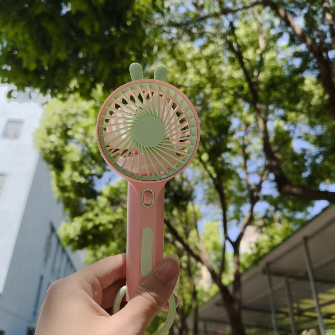 Unisex Portable Handheld Fan with Ergonomic Design Bowlift
