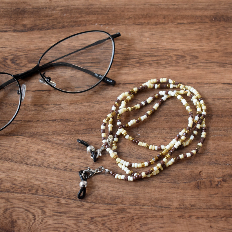 Colorful Handcrafted Beaded Eyewear Chain Bowlift