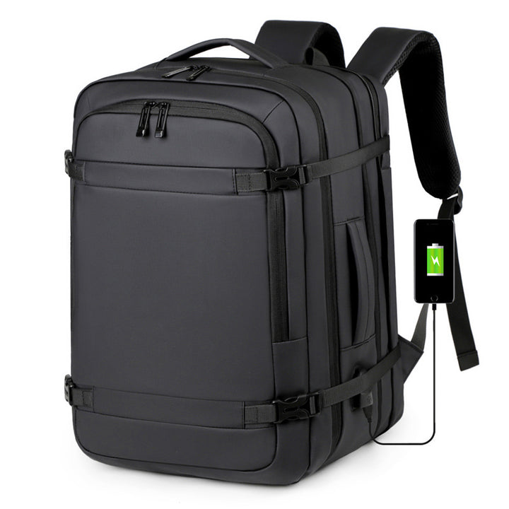 Technical Multi-Compartment Travel Backpack Bowlift