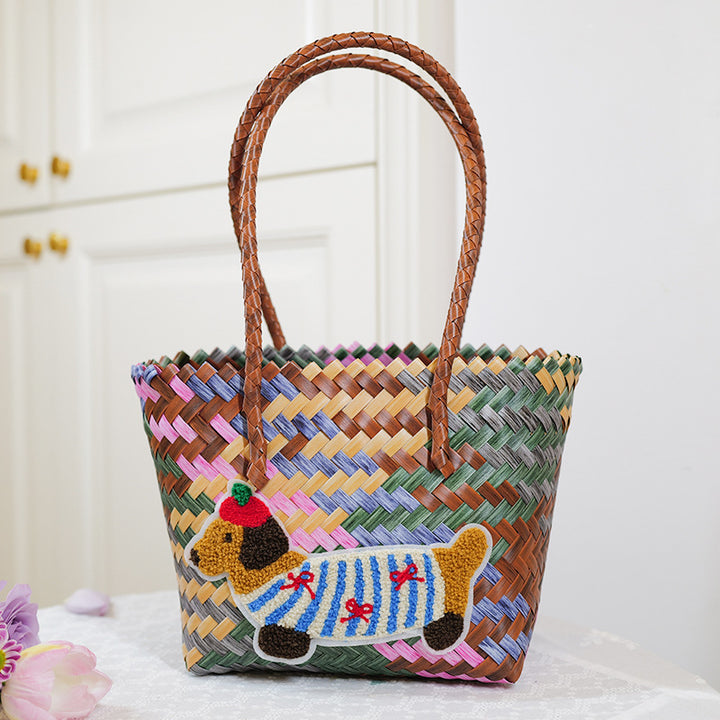 Handwoven Beach Bag Bowlift