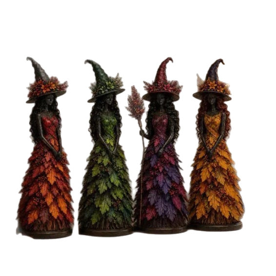 Decorative Witch Figure Bowlift