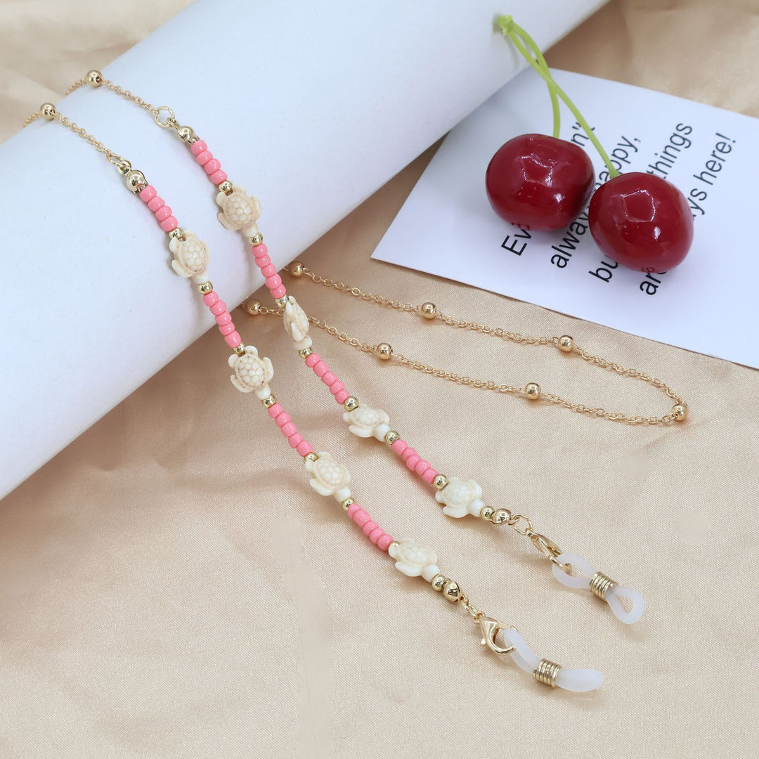 Decorative Beaded Eyewear Chain Bowlift