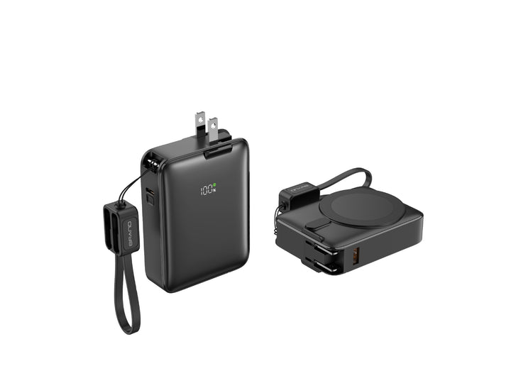Multifunctional chargers with integrated cable management Bowlift