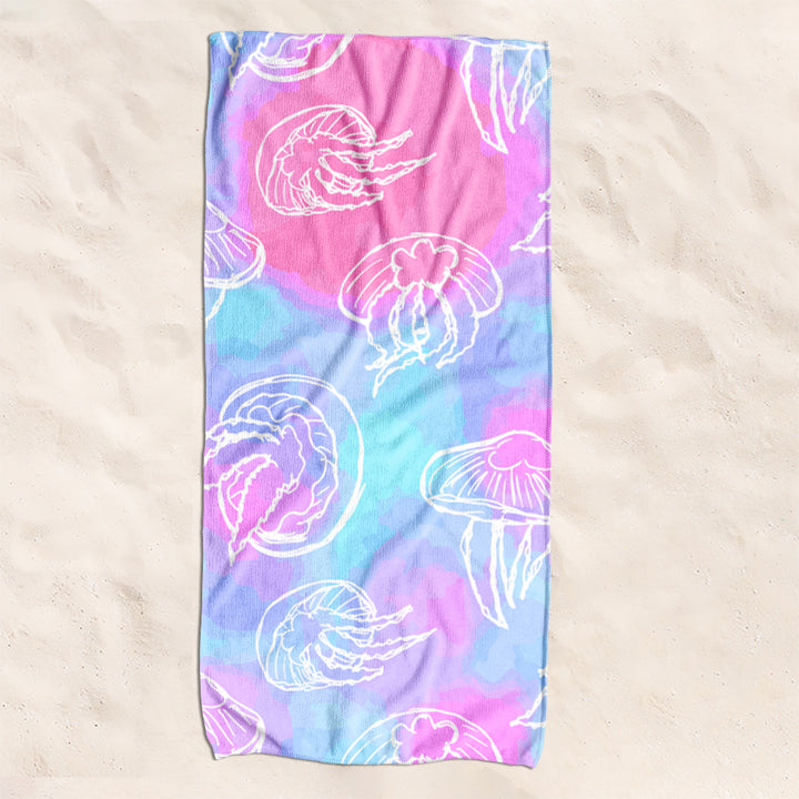 Beach towel with creative turtle pattern Bowlift