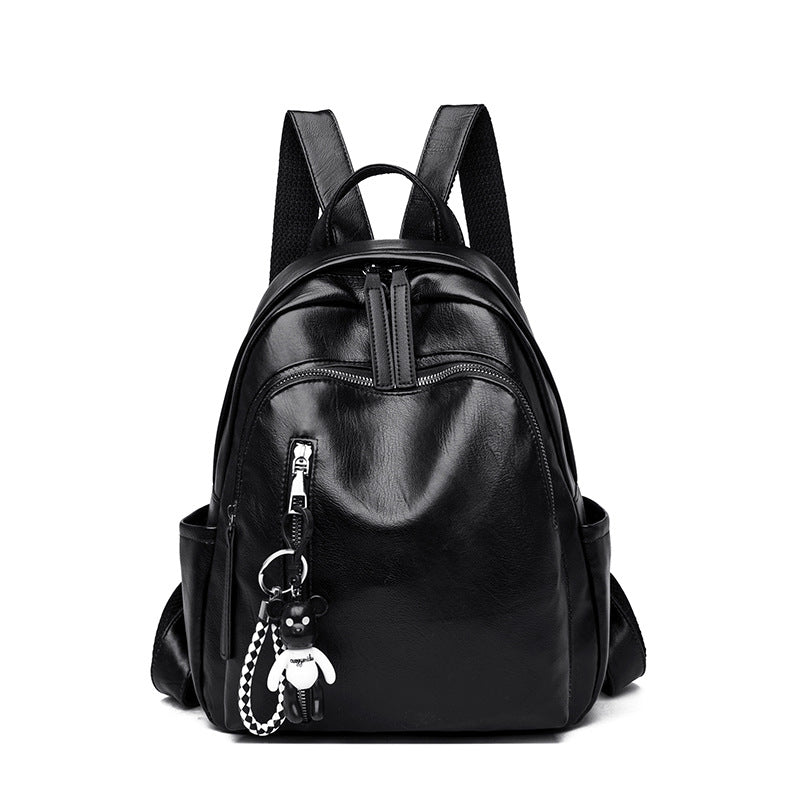 Elegant Leather Backpack Bowlift