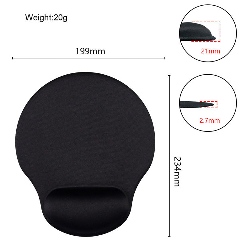 Ergonomic Memory Foam Wrist Support Mouse Pad Bowlift