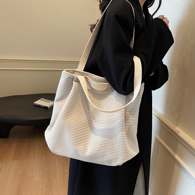Textured Fabric Everyday Tote Bowlift