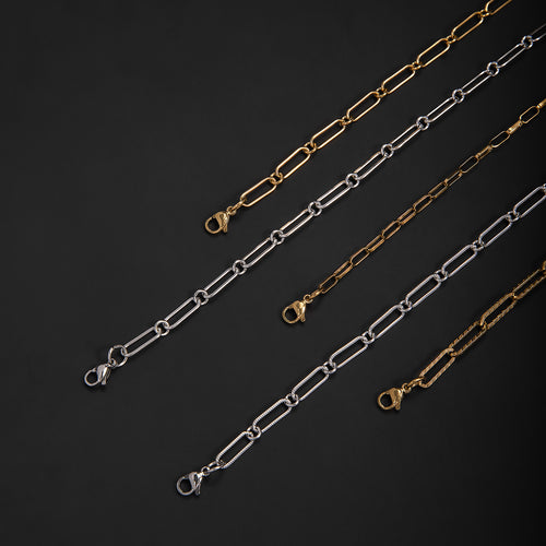 Elegant Open Link Chain Necklace Bowlift