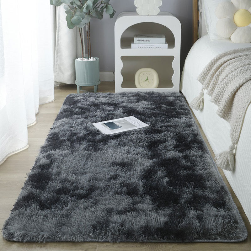 Shaggy Plush Area Rug Bowlift