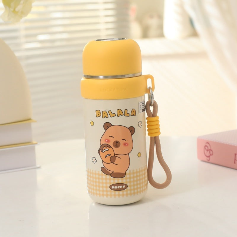 Women's insulated bottle with cute bear design Bowlift