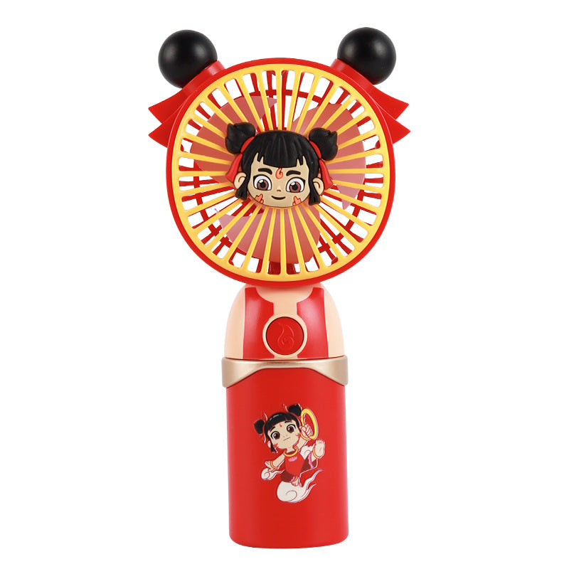 Portable Usb Mini Fan with Creative Design Elements Bowlift