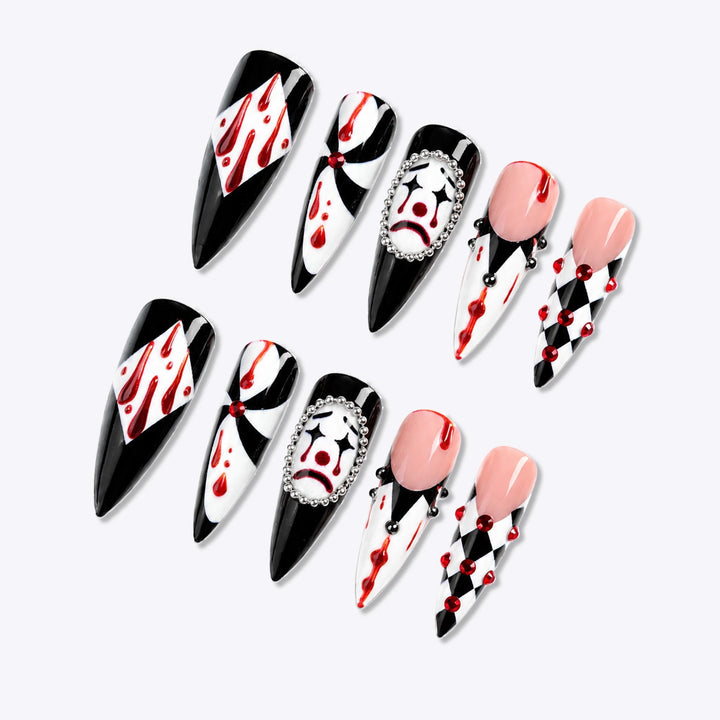 Artificial nails with creative patterns Bowlift